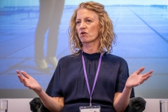 Naja Nielsen, Digital Director, BBC News speaking at Society of Editors Conference 2022