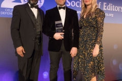 Our very first Reporting Diversity Award 2018, sponsored by Penny   Appeal, goes to Patrick Strudwick